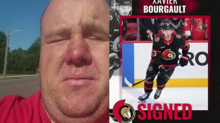 NHL news: Ottawa Senators sign Xavier Bougault to a one year contract #senators #ottawasenators