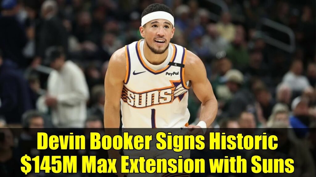 Devin Booker Signs Massive 5M Extension with Phoenix Suns – NBA News