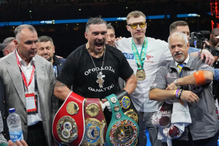 Oleksandr Usyk is the best fighter of his generation — even if he doesn’t believe so himself