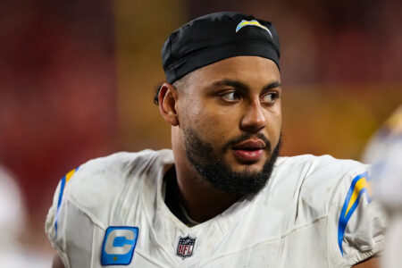 Chargers reportedly signing LT Rashawn Slater to 4M contract, the richest for an offensive lineman in NFL history