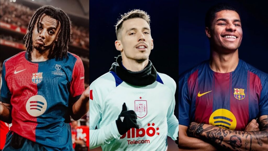 BARCELONA TRANSFER NEWS – (KOUNDE, GRIMALDO, RASHFORD)