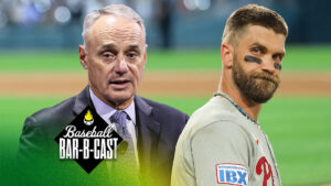 Bryce Harper vs. Rob Manfred, Emmanuel Clase put on leave & Remembering Ryne Sandberg