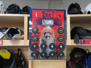 Looking back at each Panthers postgame victory puck moment from latest Stanley Cup run