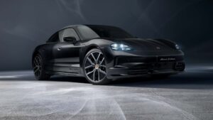 2026 Porsche Taycan Black Edition Does All of the Option-Picking for You