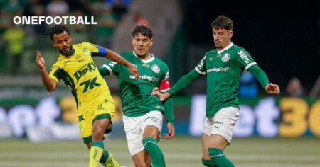 Palmeiras take the lead but are held by Mirassol, winless run goes on