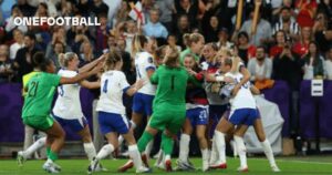 Hampton the hero as England beat Spain on penalties to retain Women’s Euro title