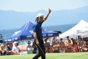 Trevor Lawrence Nails Trick Shot at Star-Studded Celebrity Golf Championship