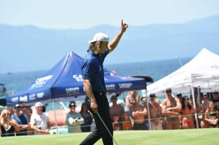 Trevor Lawrence Nails Trick Shot at Star-Studded Celebrity Golf Championship