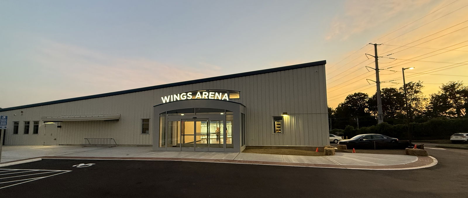 Wings Arena can fit more than 300 spectators in the stands. (Courtesy of Francois Magnant-Wings Arena)
