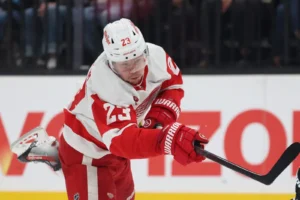 Red Wings' Lucas Raymond Surges To No. 2 in Under-23 Scoring