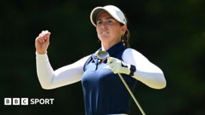 Evian Championship: England’s Cara Gainer has share of the lead