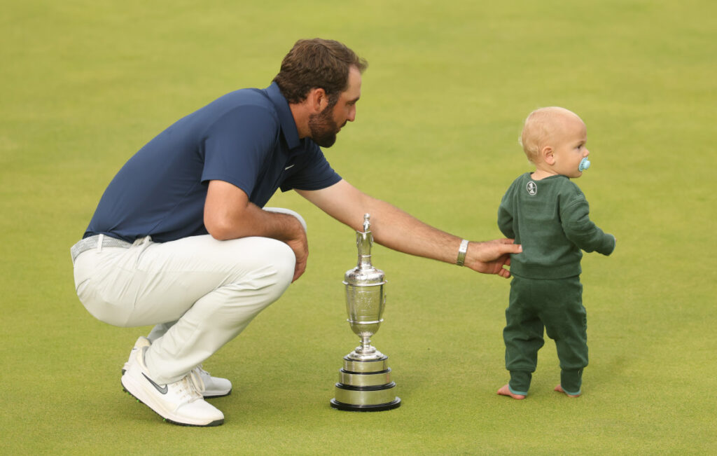 Scottie Scheffler Candid Admission on Son Bennett Post-Winning the Open Championship