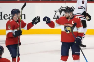 Sam Bennett, Sasha Barkov have names added to Hall of Fame hardware