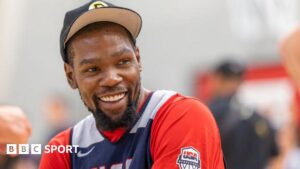 Kevin Durant joins Houston Rockets from Phoenix Suns in NBA record trade