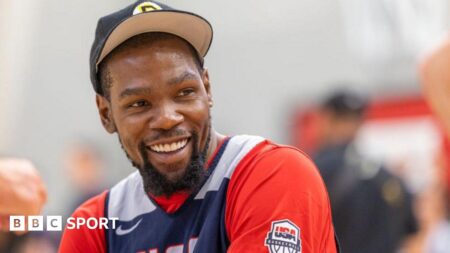 Kevin Durant joins Houston Rockets from Phoenix Suns in NBA record trade
