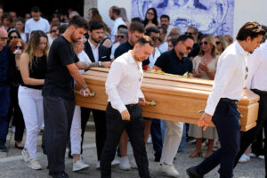 Rúben Neves serves as pallbearer at Diogo Jota’s funeral after Al Hilal’s Club World Cup match