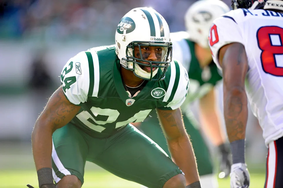 Teams rarely threw at Darrelle Revis, even when their best wide receiver was over there. (Photo by Rich Kane/Icon Sportswire via Getty Images)