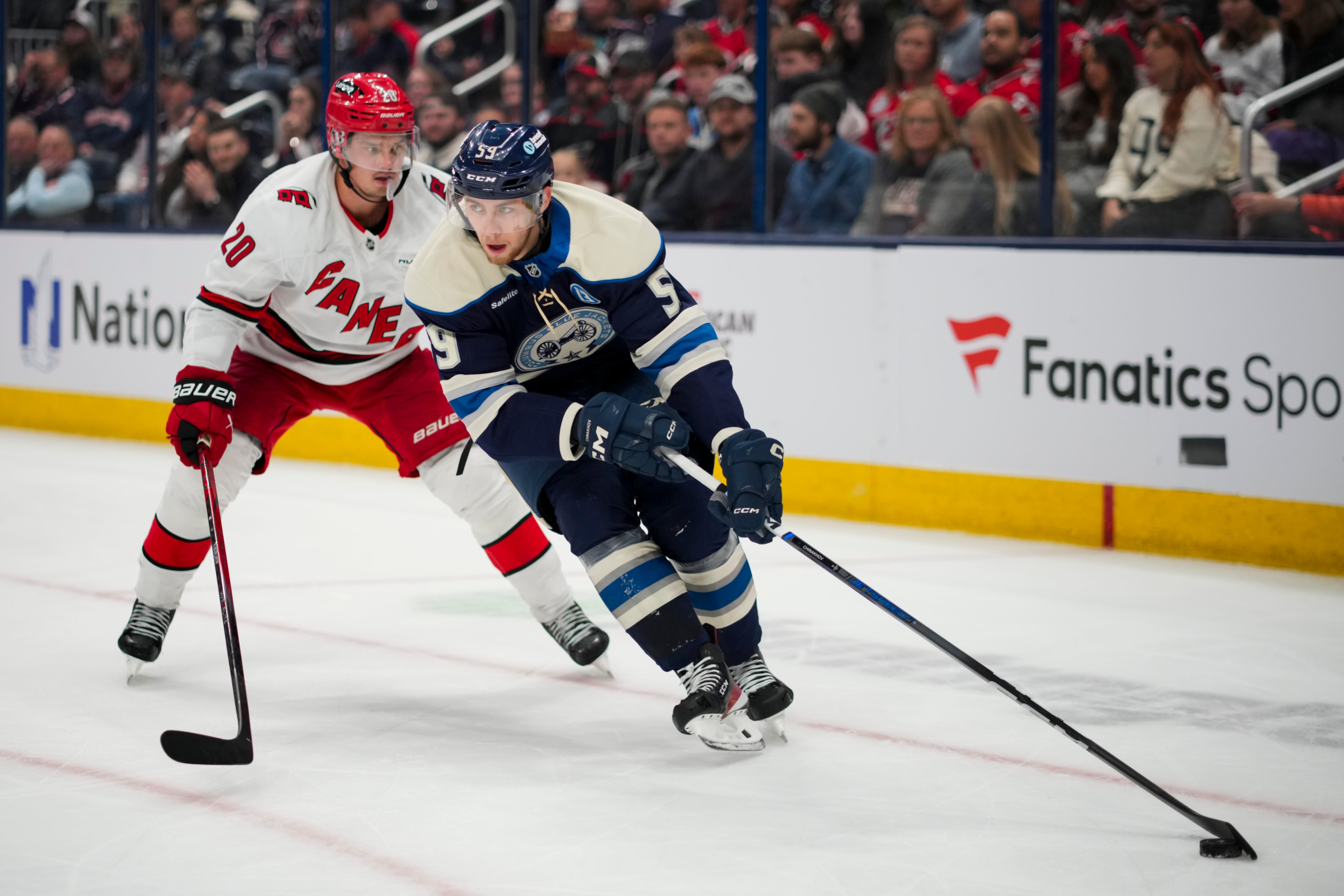Columbus To Activate Forward Yegor Chinakhov From Injured Reserve