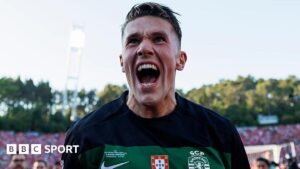 Viktor Gyokeres: Arsenal sign Sweden striker from Sporting