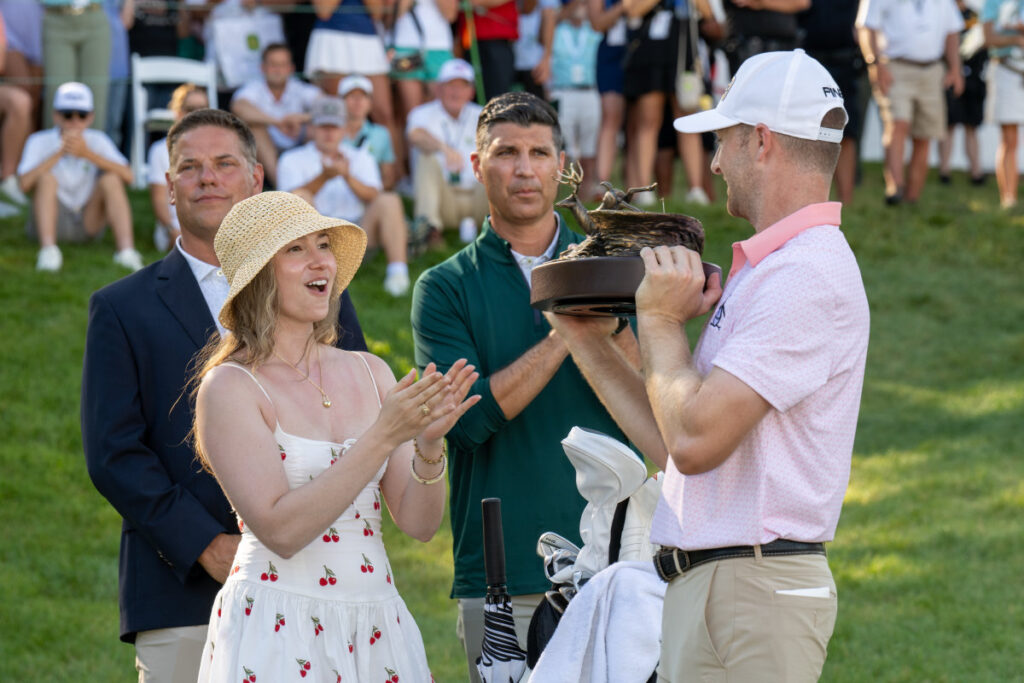 Brian Campbell's Partner Kelsi McKee is 'His Rock' Amid John Deere Classic Victory