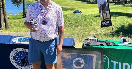 Nesmith wins state championship at veterans golf tournament