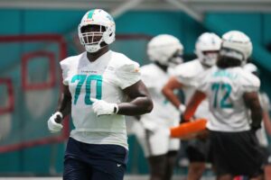Miami Dolphins’ Bayron Matos airlifted to hospital after injury in practice