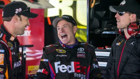 NASCAR feud? Larry Mac vs. Mark Martin vs. Matt Kenseth vs. Joey Logano