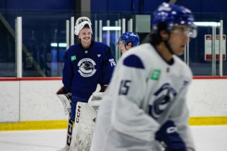Moose Jaw Warriors' Matthew Hutchison Using Canucks Development Camp To Grow His Game