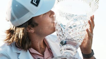 Former Ohio State golfer Neal Shipley wins second Korn Ferry event