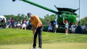 John Deere Classic 2025 cutline tracker at TPC Deere Run