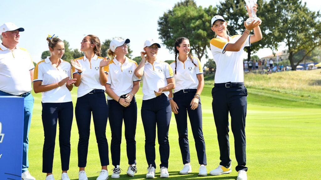 Towering German teen in contention at Amundi Evian in major debut