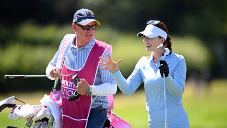Two former tennis players share lead at 2025 Evian Masters in France