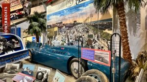 In Daytona Beach, a motorsports hall of fame covers earth, water, air