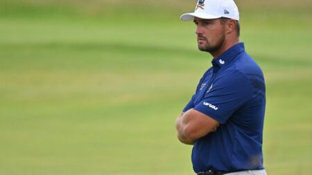 Live leaderboard cutline tracker at Royal Portrush