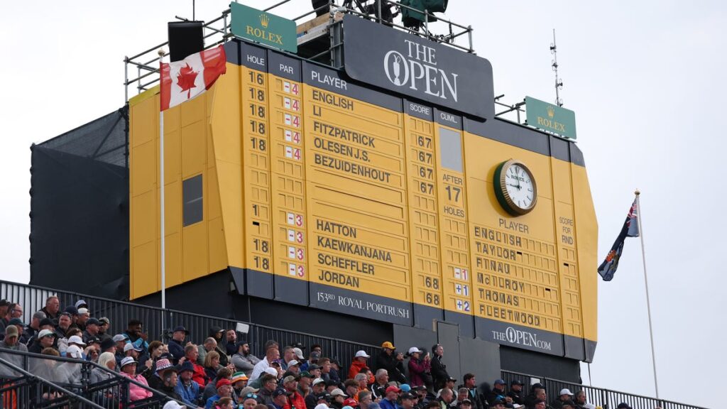 British Open Championship 2025 second round live leaderboard, highlights