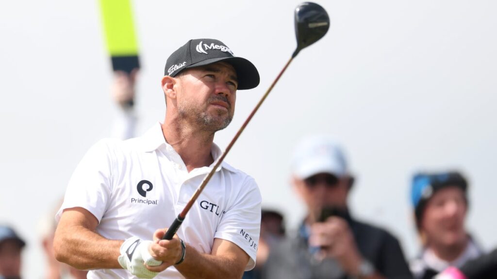 2023 British Open winner Brian Harman contending