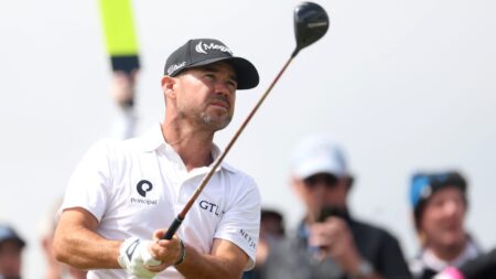 2023 British Open winner Brian Harman contending