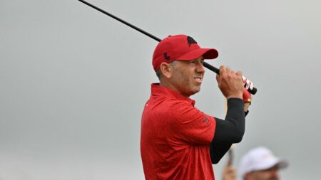 Sergio Garcia snaps driver in anger, final round at 2025 British Open