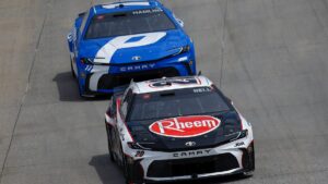 Christopher Bell spins again, ends chances to win
