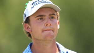Tyler Mawhinney of Fleming Island grouped with Charlie Woods in Junior PGA