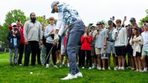 All-Access with Stephen Curry at a celebrity golf event