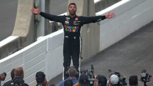 Bubba Wallace is Brickyard 400 race winner