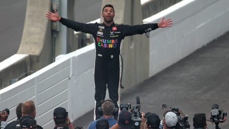 Bubba Wallace is Brickyard 400 race winner
