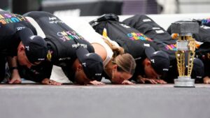 Bubba Wallace ends NASCAR slump; Denny Hamlin, Ty Gibbs make Indy news