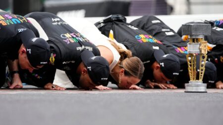 Bubba Wallace ends NASCAR slump; Denny Hamlin, Ty Gibbs make Indy news