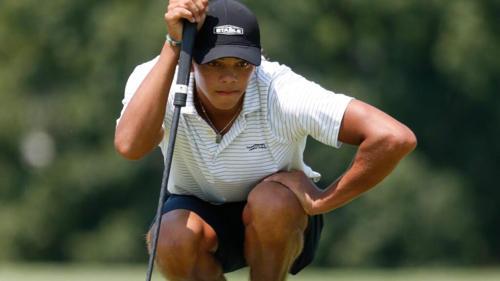 Charlie Woods takes on Junior PGA Championship in West Lafayette