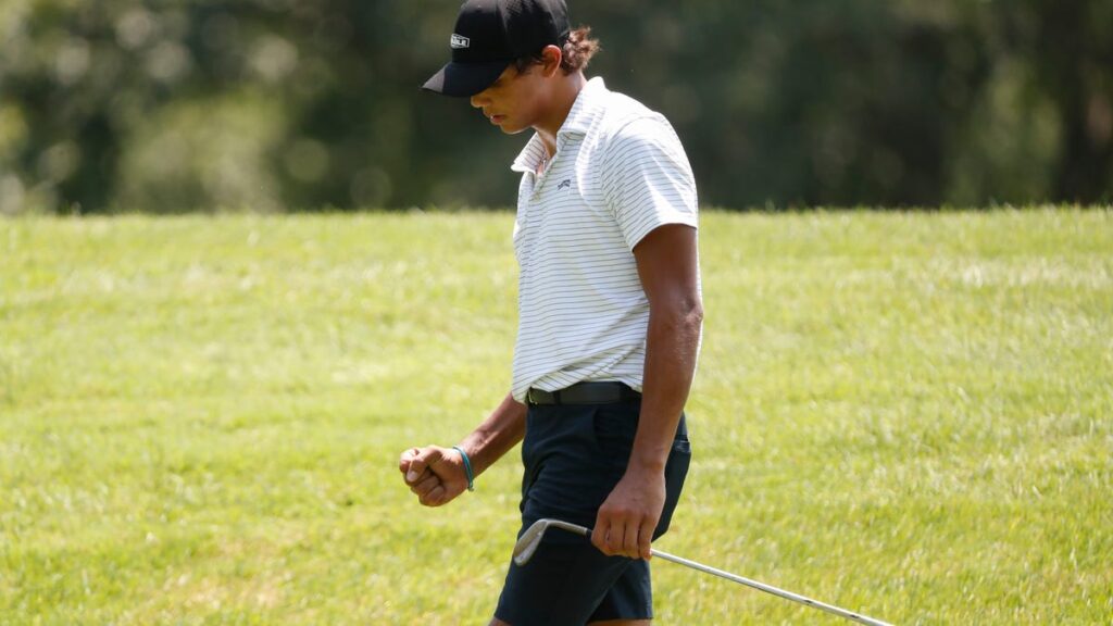 Charlie Woods score today: Junior PGA Championship leaderboard