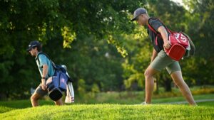 Jessy Huebner among leaders after first cut