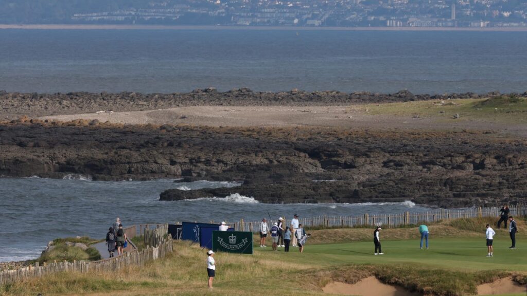Photos of host golf course Royal Porthcawl