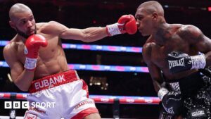 Eubank v Benn 2: No weight changes for rematch, says Eddie Hearn